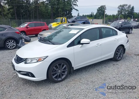2014 Honda Civic Ex-L z USA, uszkodzony, nr VIN 19XFB2F93EE243306